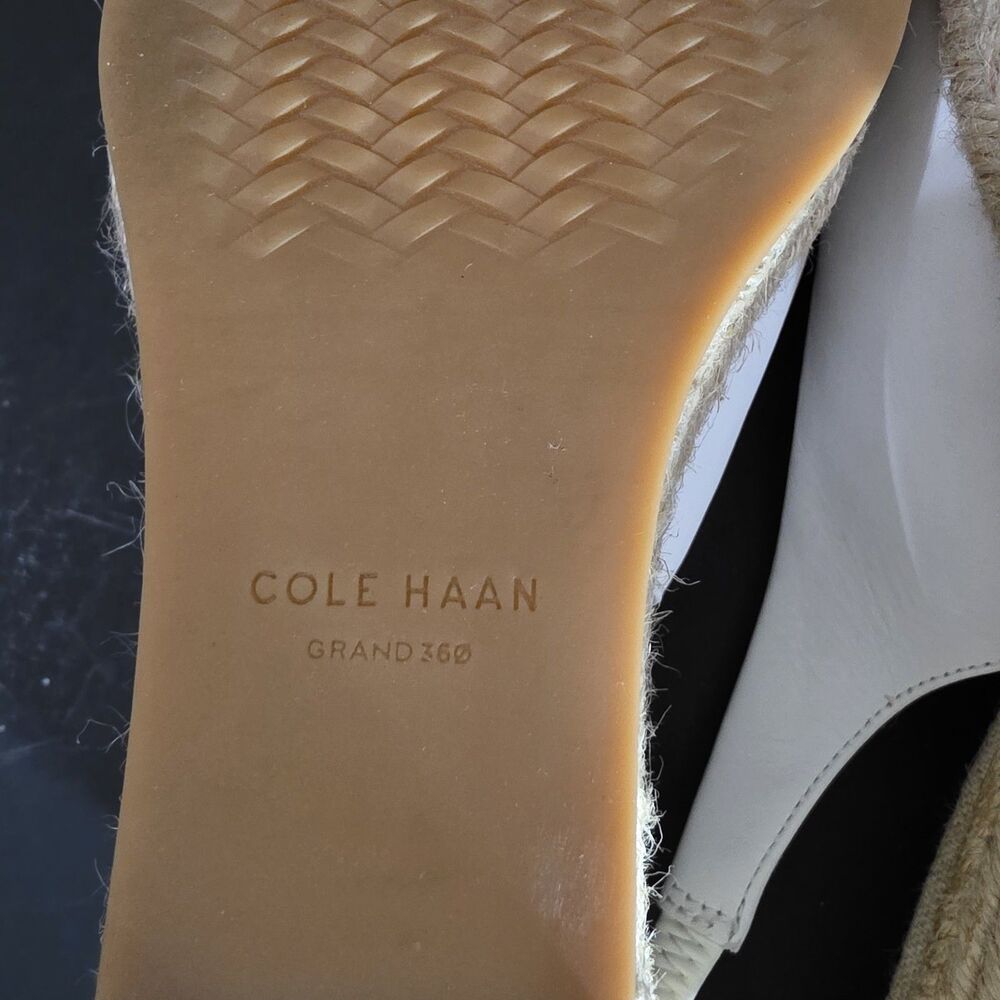 Cole Haan Espadrilles Wedge Sandals Sz 7.5 B - Picture 8 of 12